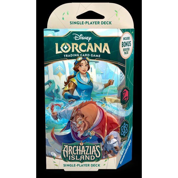 Disney Lorcana Disney Lorcana Starterdeck-Archazia's Island- Belle & the beast