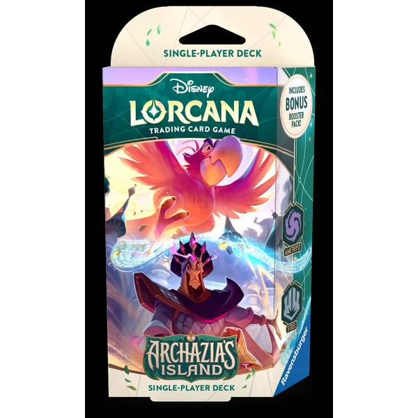 Disney Lorcana Disney Lorcana Starterdeck-Archazia's Island Iago &Jafar-