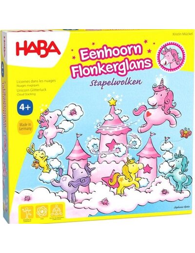Haba Eenhoorn Flonkerglans: Stapelwolken