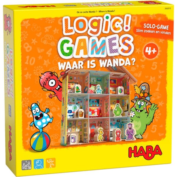 Haba Logic! games -Waar is Wanda?