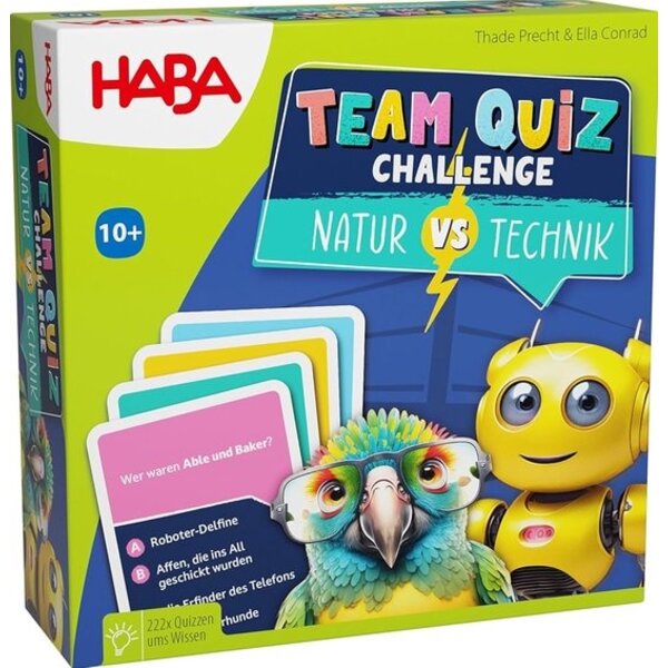 Haba Team quiz challenge- natuur vs techniek