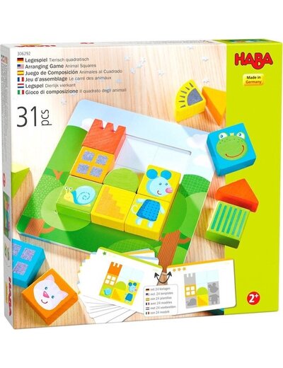 Haba Legspel: Dierlijk vierkant