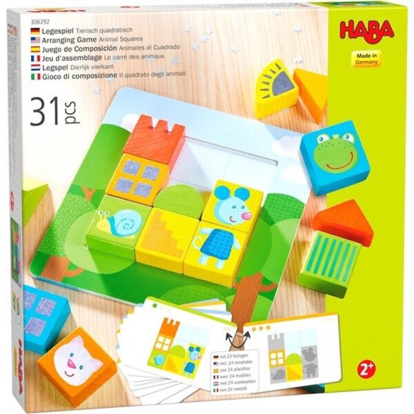 Haba Legspel: Dierlijk vierkant