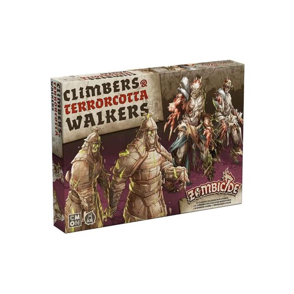 CMON Zombicide - White Death Climbers and Terrorcotta Pack