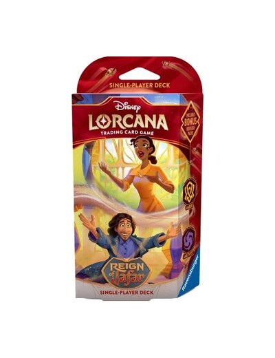 Disney Lorcana Pre-order!! Disney Lorcana Starterdeck-Reign of jafar:  Tiana & Bruno