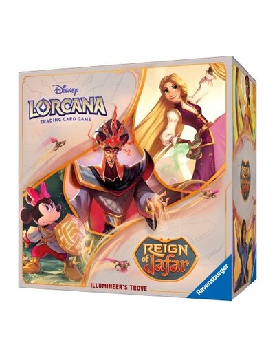 Disney Lorcana Pre-order!! Disney Lorcana trove-Reign of jafar