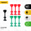 999 games Tossit-Starter pack- Rood turquoise