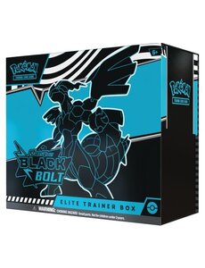 asmodee Pokemon Scarlet & Violet- Black bolt elite trainer box-ETB