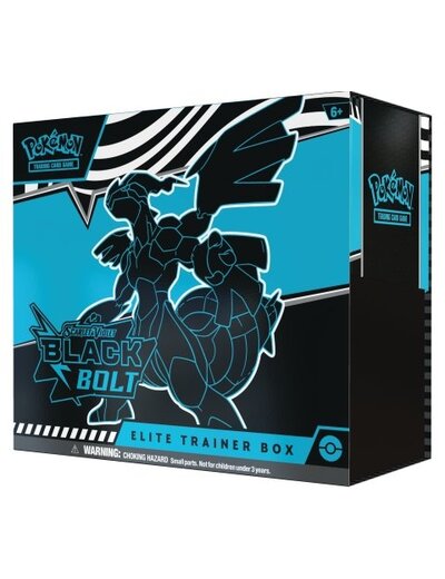 asmodee Pokemon Scarlet & Violet- Black bolt elite trainer box-ETB
