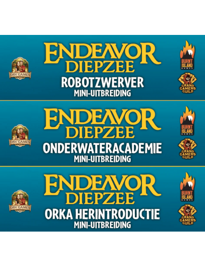DSV Games Endeavor: Diepzee – Robotzwerver, Onderwateracademie & Orka Herintroductie - uitbreiding