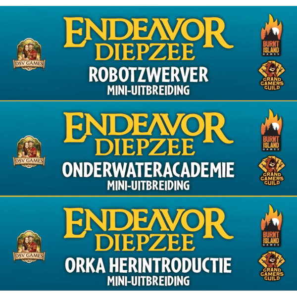 DSV Games Endeavor: Diepzee – Robotzwerver, Onderwateracademie & Orka Herintroductie - uitbreiding