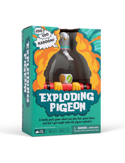 Exploding kittens Exploding pigeon