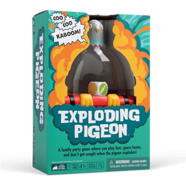 Exploding kittens Exploding pigeon