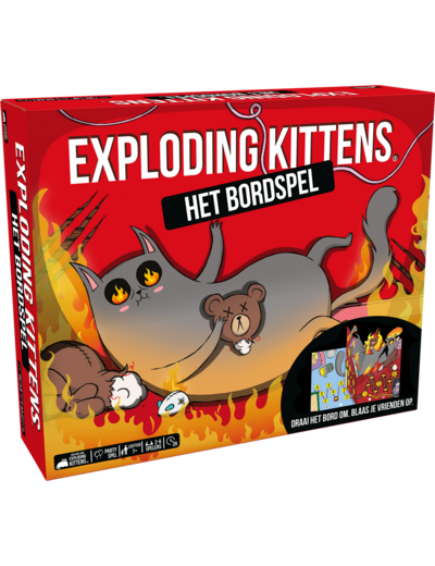 Exploding kittens Exploding kittens-bordspel