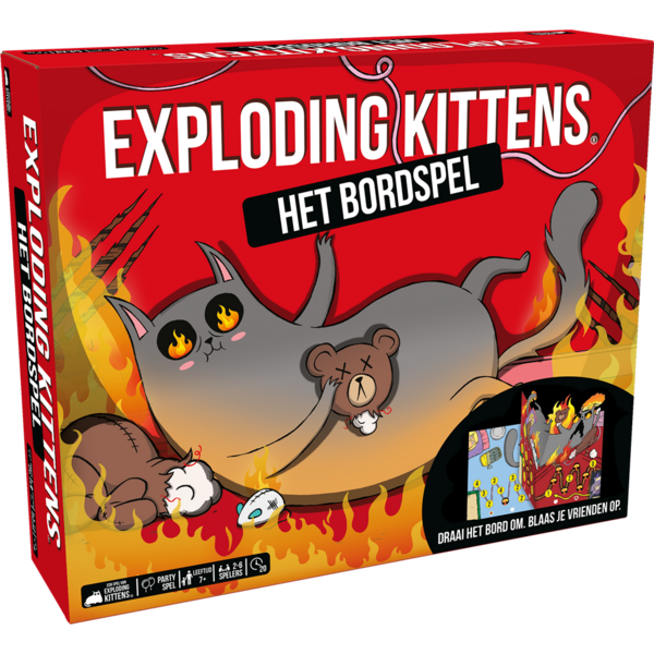 Exploding kittens Exploding kittens-bordspel