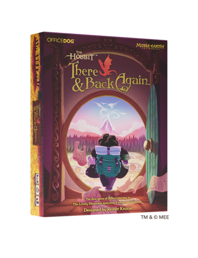 Office Dog The Hobbit - There And Back Again