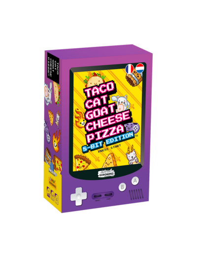 BLUE ORANGE Taco Cat 8-Bit