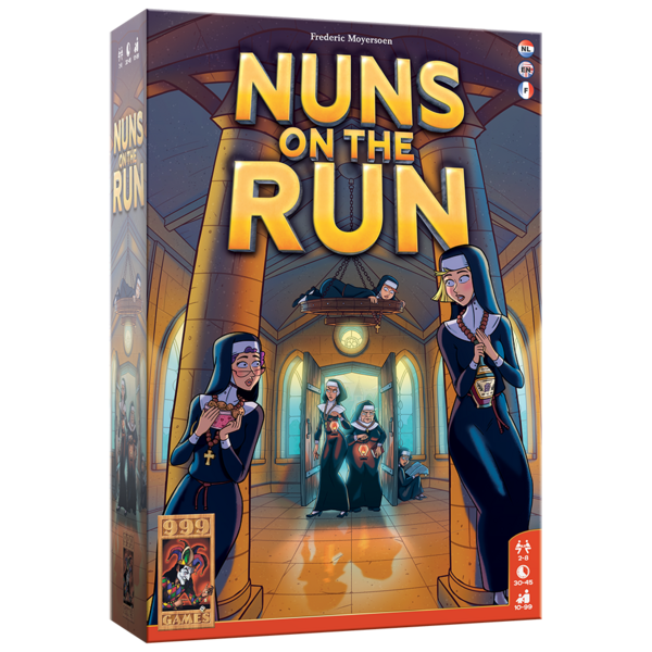 999 games Nuns on the run- bordspel
