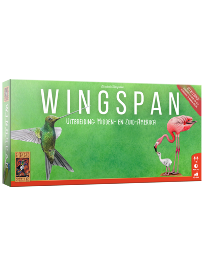 999 Games Wingspan uitbreiding: Midden -en Zuid Amerika