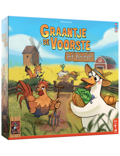 999 games Graantje de voorste - het bordspel