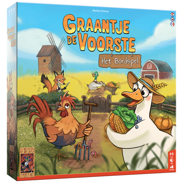 999 games Graantje de voorste - het bordspel