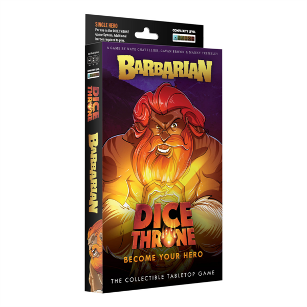 The op games Dice Throne Barbarian Hero Pack