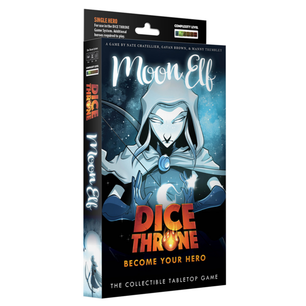 The op games Dice Throne Moon Elf Hero Pack