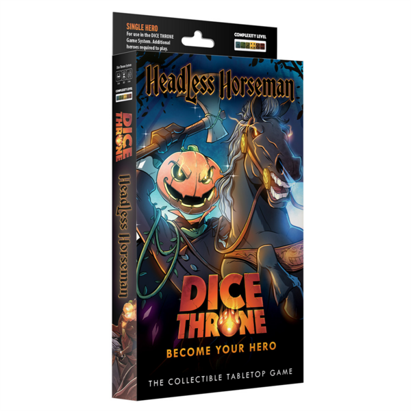 The op games Dice Throne Headless Horseman Hero Pack