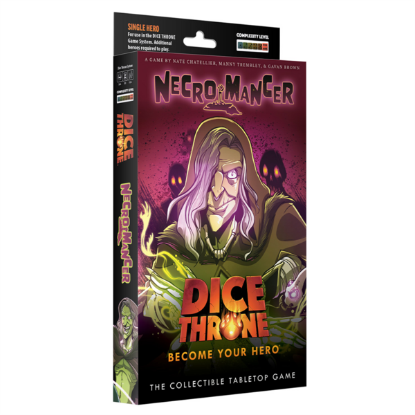 The op games Dice Throne Necromancer Heros Pack