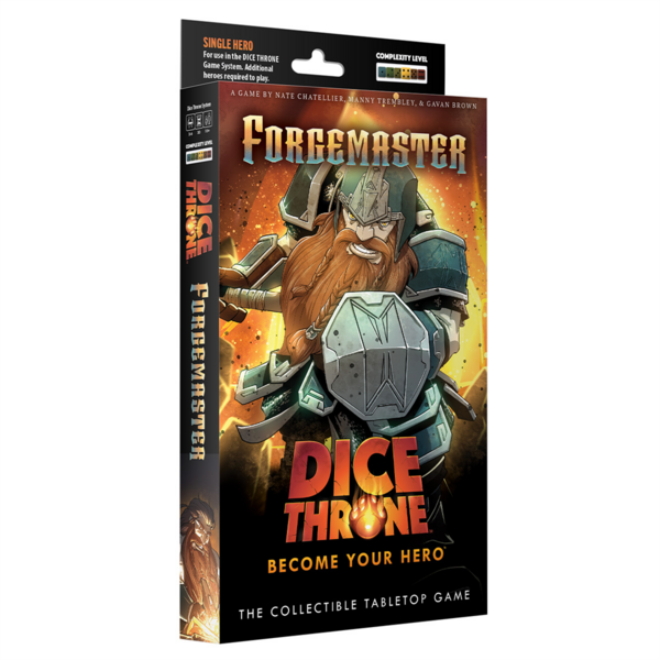 The op games Dice Throne Forgemaster Hero Pack