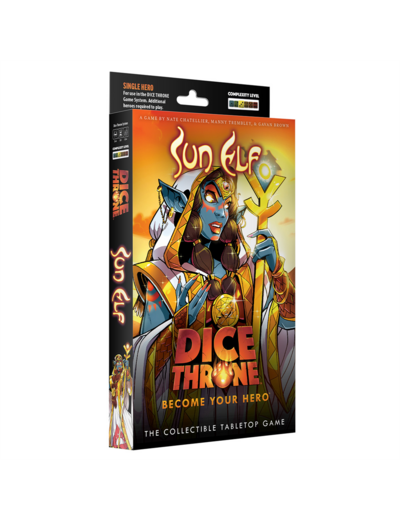 The op games Dice Throne Sun Elf Hero Pack