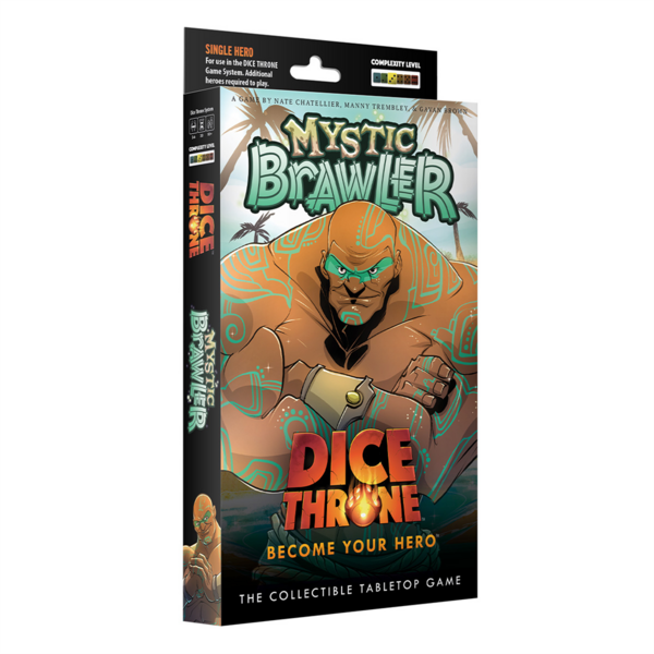 The op games Dice Throne Mystical Brawler Hero Pack