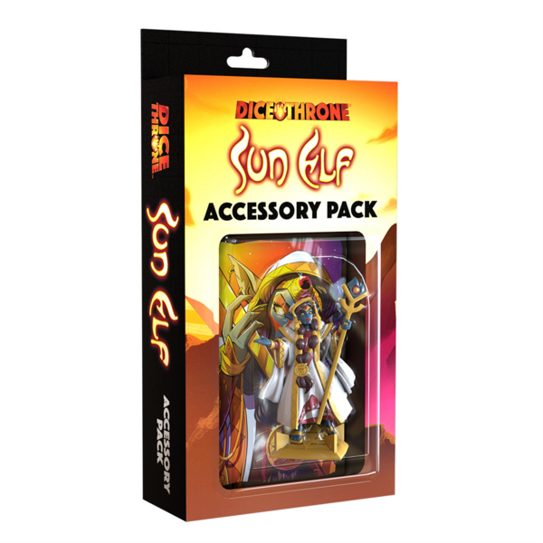 The op games Dice Throne Sun Elf Accessory Pack