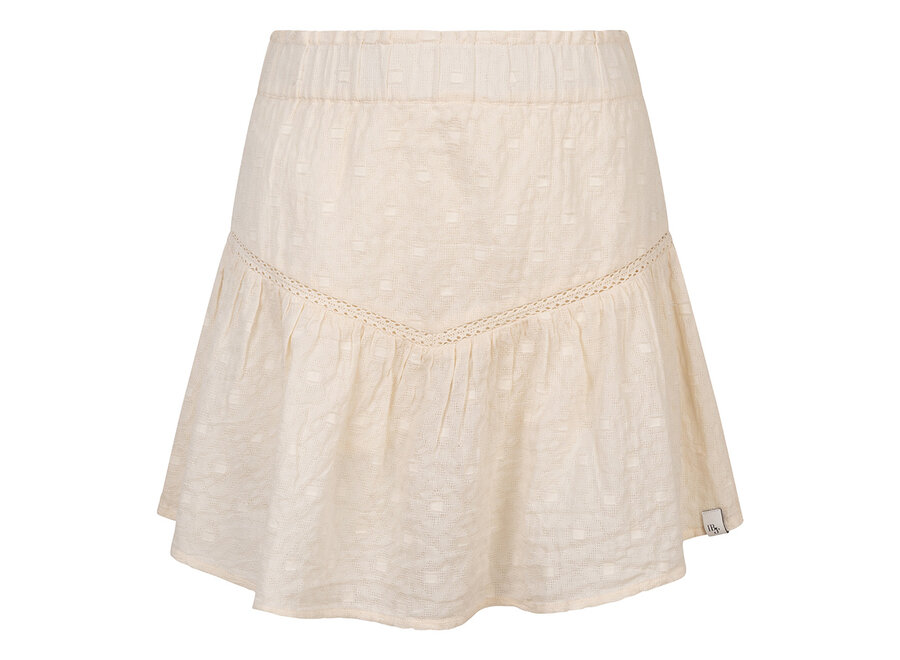 Lace Ruffle Short 6107 Sandshell