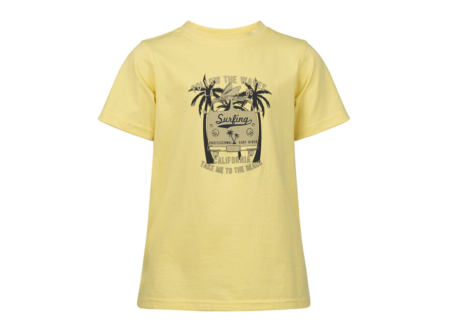 T-shirt Sjors KSB9425 Yellow