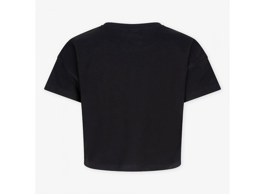Cropped T-shirt IBGS24-3164 Black