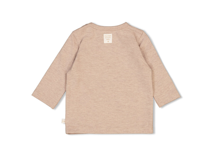 Longsleeve The Magic is in You 51602278 Taupe