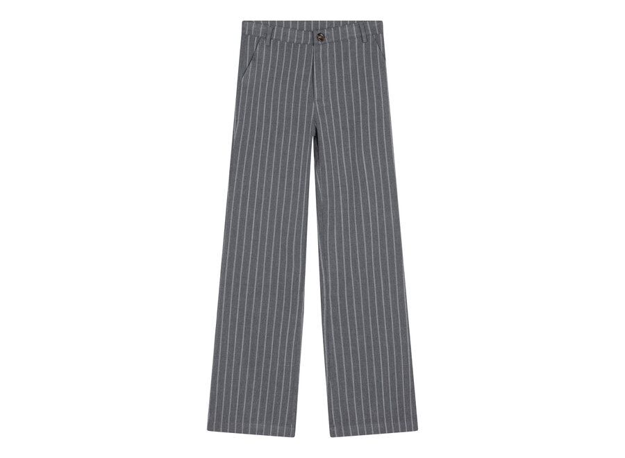 Wide Pinstripe Pantalon 970031 StoneGrey