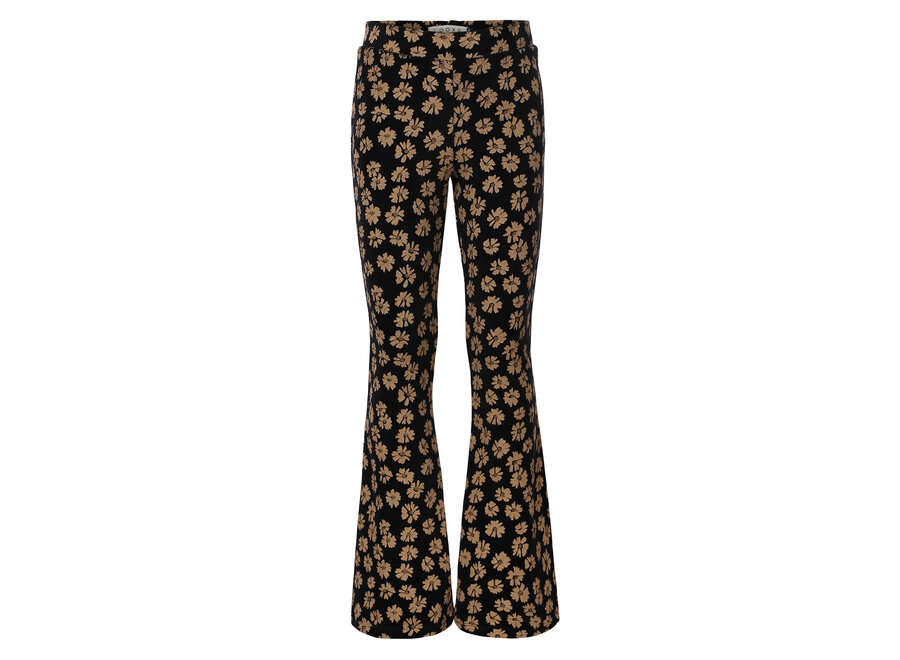 LITTLE Velvet Printed pants 7668 honeycomb