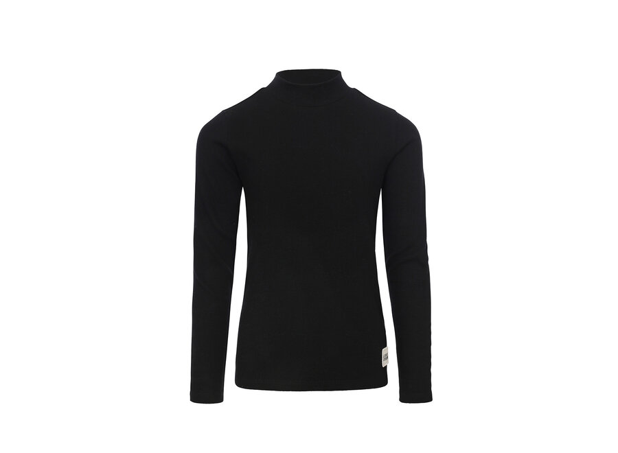 LITTLE Longsleeve Rib 7424 Black