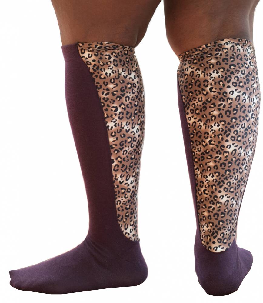 Xpandasox Effen Sokken Met Luipaard Panel xpandasox kopen in de aanbieding Xpandasox Effen Sokken Met Luipaard Panel xpandasox kopen in de aanbieding