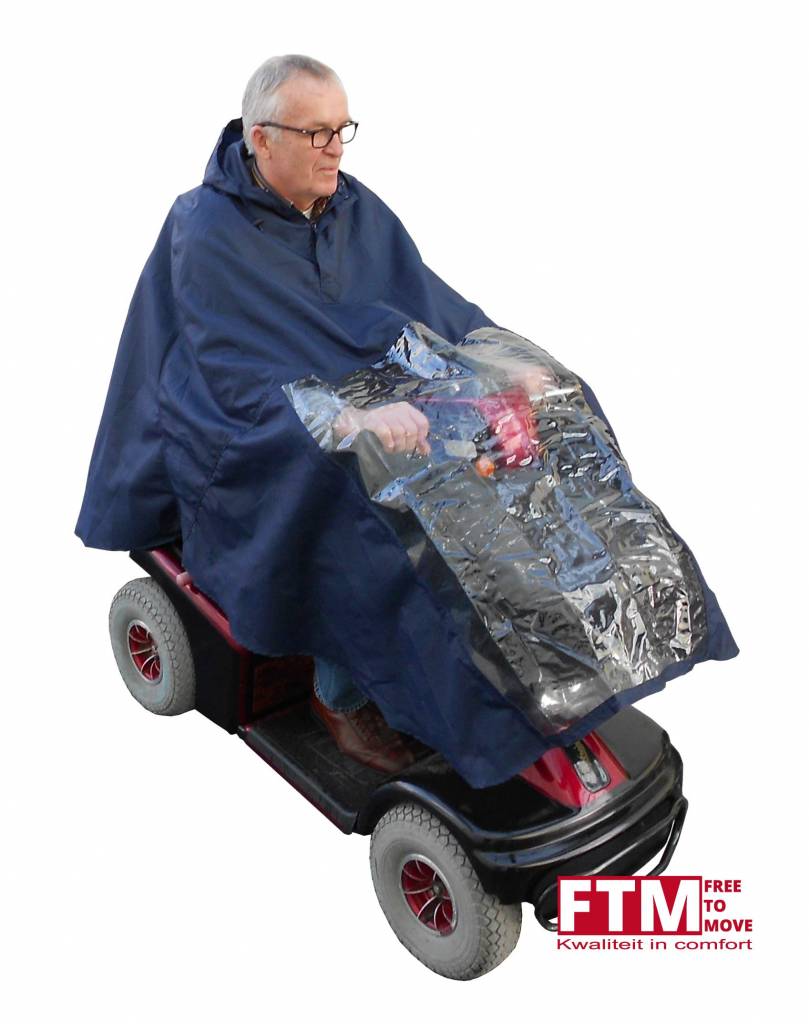 Free To Move Scootmobielrolstoel Regenponcho free to move kopen in de aanbieding