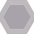 Cielo e Terra Violette Geometry 2 MAT 221 x 192 x 10 Tegel Cielo e Terra Violette Geometry 2 MAT 221 x 192 x 10 Tegel