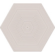 Cielo e Terra Beige Geometry 1 MAT 221 x 192 x 10 Tegel