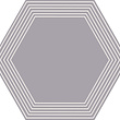 Cielo e Terra Violette Geometry 2 MAT 221 x 192 x 6 Tegel Cielo e Terra Violette Geometry 2 MAT 221 x 192 x 6 Tegel