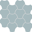 Cielo e Terra Blauw Up Down 1 MAT 298 x 343 x 6 Tegel Cielo e Terra Blauw Up Down 1 MAT 298 x 343 x 6 Tegel