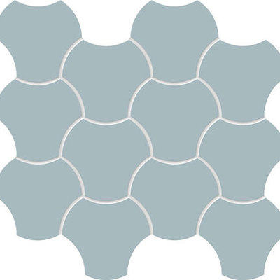 Cielo e Terra Blauw Up Down 1 MAT 298 x 343 x 6 Tegel