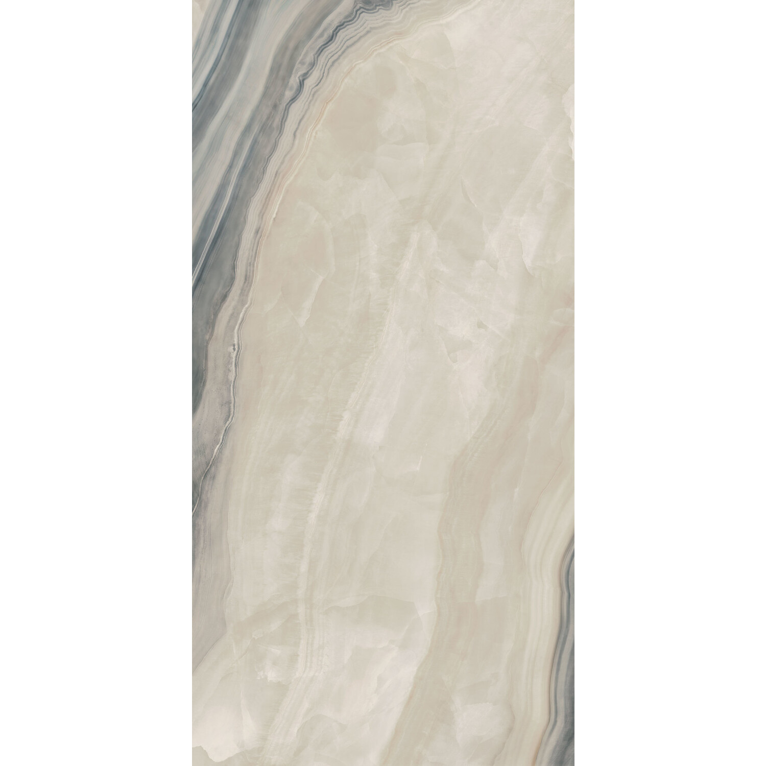 Vloer- en wandtegel  marmerlook White Opal POL 275 x 120 cm