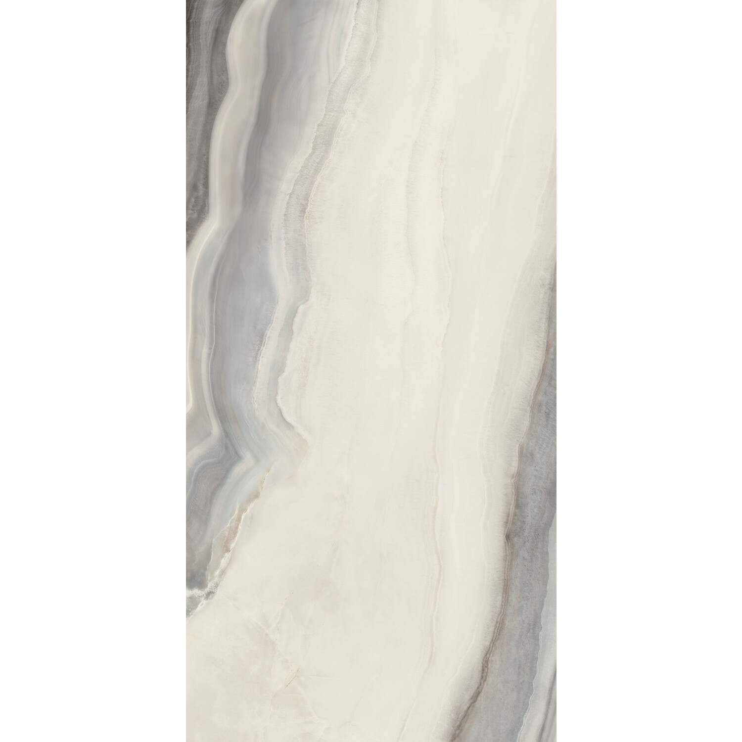 Vloer- en wandtegel  marmerlook White Opal POL 275 x 120 cm