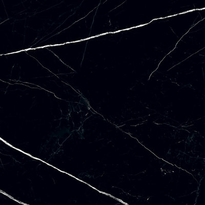 Vloer- en wandtegel marmerlook zwart Black Pulpis POL 60 x 60 cm